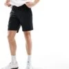 Abercrombie & Fitch 7inch Athletic Fit Performance Chino Short In Black For Men -Abercrombie and Fitch Fashion Shop 206243667 1 black
