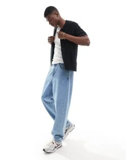 Abercrombie & Fitch Buttonthrough Crochet Knit Polo In Black For Men -Abercrombie and Fitch Fashion Shop 206654905 3