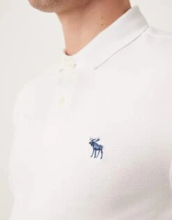 Abercrombie & Fitch 3 Pack Polos In White, Blue And Black For Men White Blue Black -Abercrombie and Fitch Fashion Shop 206938219 3