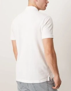 Abercrombie & Fitch 3 Pack Polos In White, Blue And Black For Men White Blue Black -Abercrombie and Fitch Fashion Shop 206938219 4