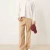 Abercrombie & Fitch Baggy Linen Trouser In Beige For Men Natural -Abercrombie and Fitch Fashion Shop 206938278 1 natural