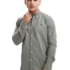 Abercrombie & Fitch Icon Logo Oxford Shirt In Mid Grey For Men -Abercrombie and Fitch Fashion Shop 206940243 1 midgrey