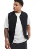 Abercrombie & Fitch Quilted Utility Vest In Black For Men -Abercrombie and Fitch Fashion Shop 206940397 1 black