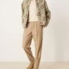 Abercrombie & Fitch Pull On Loose Trousers In Camel For Men -Abercrombie and Fitch Fashion Shop 207327008 1 camel