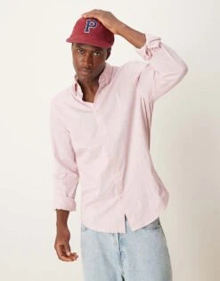 Abercrombie & Fitch Check Print Work Dress Shirt In White For Men -Abercrombie and Fitch Fashion Shop 207327125 1 white 1