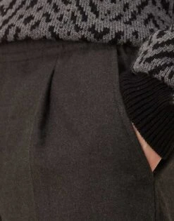 Abercrombie & Fitch Pull On Loose Trousers In Charcoal For Men -Abercrombie and Fitch Fashion Shop 207327158 3