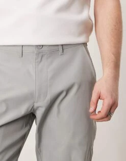 Abercrombie & Fitch Straight Leg Athletic Trouser In Light Grey For Men -Abercrombie and Fitch Fashion Shop 207327184 5