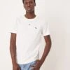 Abercrombie & Fitch Elevated Icon Logo T-shirt In White For Men -Abercrombie and Fitch Fashion Shop 207327440 1 white