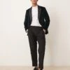 Abercrombie & Fitch Single Breasted Velvet Blazer And Tuxedo Trousers Suit -Abercrombie and Fitch Fashion Shop 207327902 3