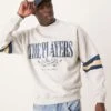 Abercrombie & Fitch Motif Fleece Top In Grey Multi For Men -Abercrombie and Fitch Fashion Shop 207839927 1 grey
