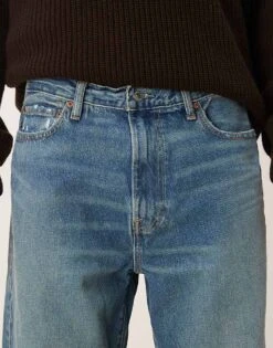 Abercrombie & Fitch Baggy Jeans In Washed Blue For Men -Abercrombie and Fitch Fashion Shop 207839995 4