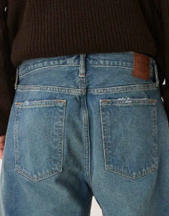 Abercrombie & Fitch Baggy Jeans In Washed Blue For Men -Abercrombie and Fitch Fashion Shop 207839995 5