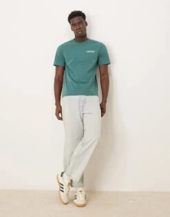 Abercrombie & Fitch Back Print Graphic T-shirt In Green For Men -Abercrombie and Fitch Fashion Shop 207840219 3