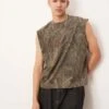 Abercrombie & Fitch Premium Vest In Khaki For Men
