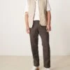 Abercrombie & Fitch Loose Pull On Trousers In Brown For Men -Abercrombie and Fitch Fashion Shop 207840534 1 brown