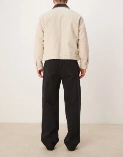 Abercrombie & Fitch Baggy Jeans In Black For Men -Abercrombie and Fitch Fashion Shop 207840862 3