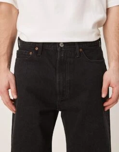 Abercrombie & Fitch Baggy Jeans In Black For Men -Abercrombie and Fitch Fashion Shop 207840862 5