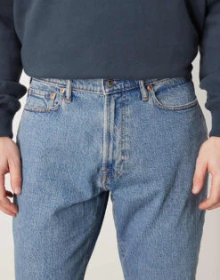 Abercrombie & Fitch Straight Leg Jean In Blue Wash For Men Medium -Abercrombie and Fitch Fashion Shop 207886238 5
