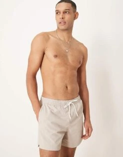 Abercrombie & Fitch Stretch Swim Wear Short In Beach Print For Men