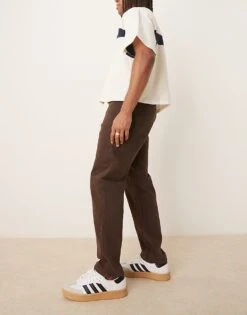 Abercrombie & Fitch Loose Jean In Dark Grey Wash For Men Washed Grey -Abercrombie and Fitch Fashion Shop 207886405 3