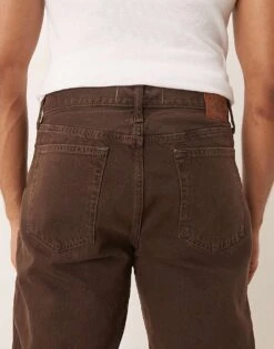Abercrombie & Fitch Loose Jean In Dark Grey Wash For Men Washed Grey -Abercrombie and Fitch Fashion Shop 207886405 4