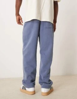 Abercrombie & Fitch Baggy Vintage Jogger In Indigo For Men Blue Wash -Abercrombie and Fitch Fashion Shop 207886459 5