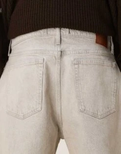 Abercrombie & Fitch Baggy Jean In Grey Wash For Men -Abercrombie and Fitch Fashion Shop 207886507 4