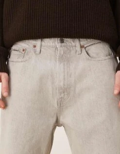 Abercrombie & Fitch Baggy Jean In Grey Wash For Men -Abercrombie and Fitch Fashion Shop 207886507 5