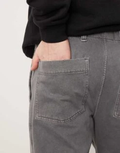 Abercrombie & Fitch Straight Leg Trouser In Grey For Men Quiet Shade -Abercrombie and Fitch Fashion Shop 207886560 5